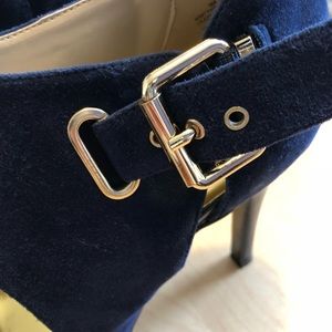 Nine West Stiletto Heels Navy Size 9